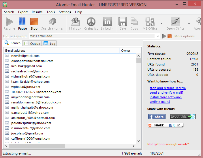 extract-emails-addresses
