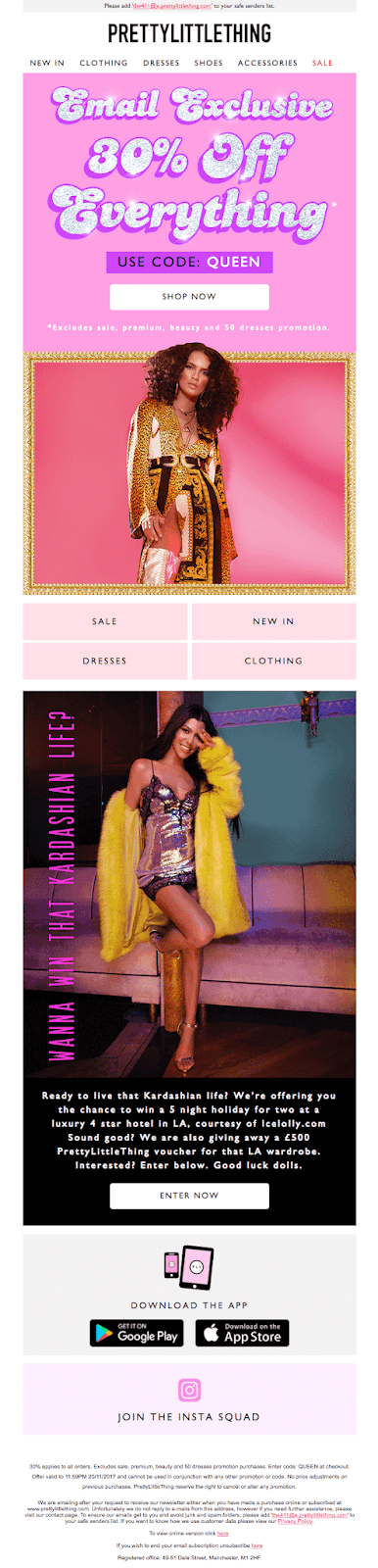 theprettylittlething-email-campaign