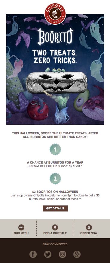 halloween newsletter design