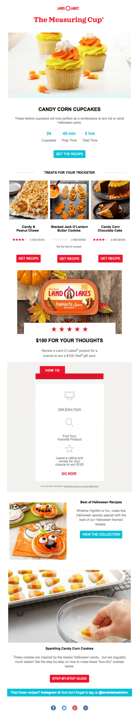 Halloween email template