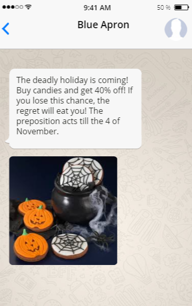 Halloween SMS