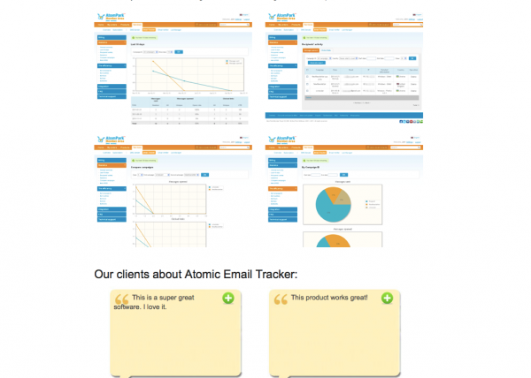 Emails tracker