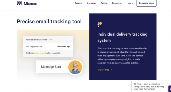 Track an email