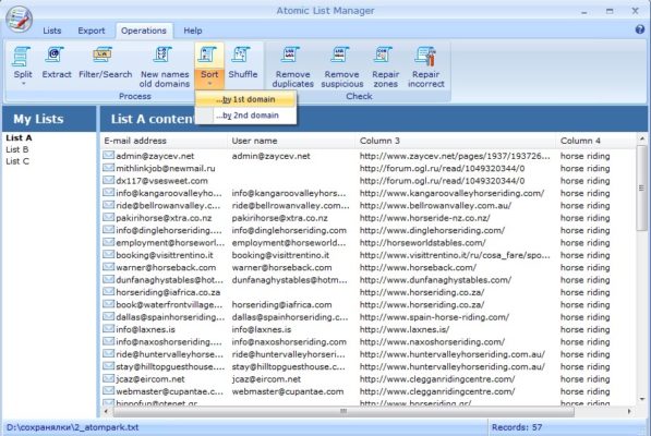 Email List Management Software — Massmail Software