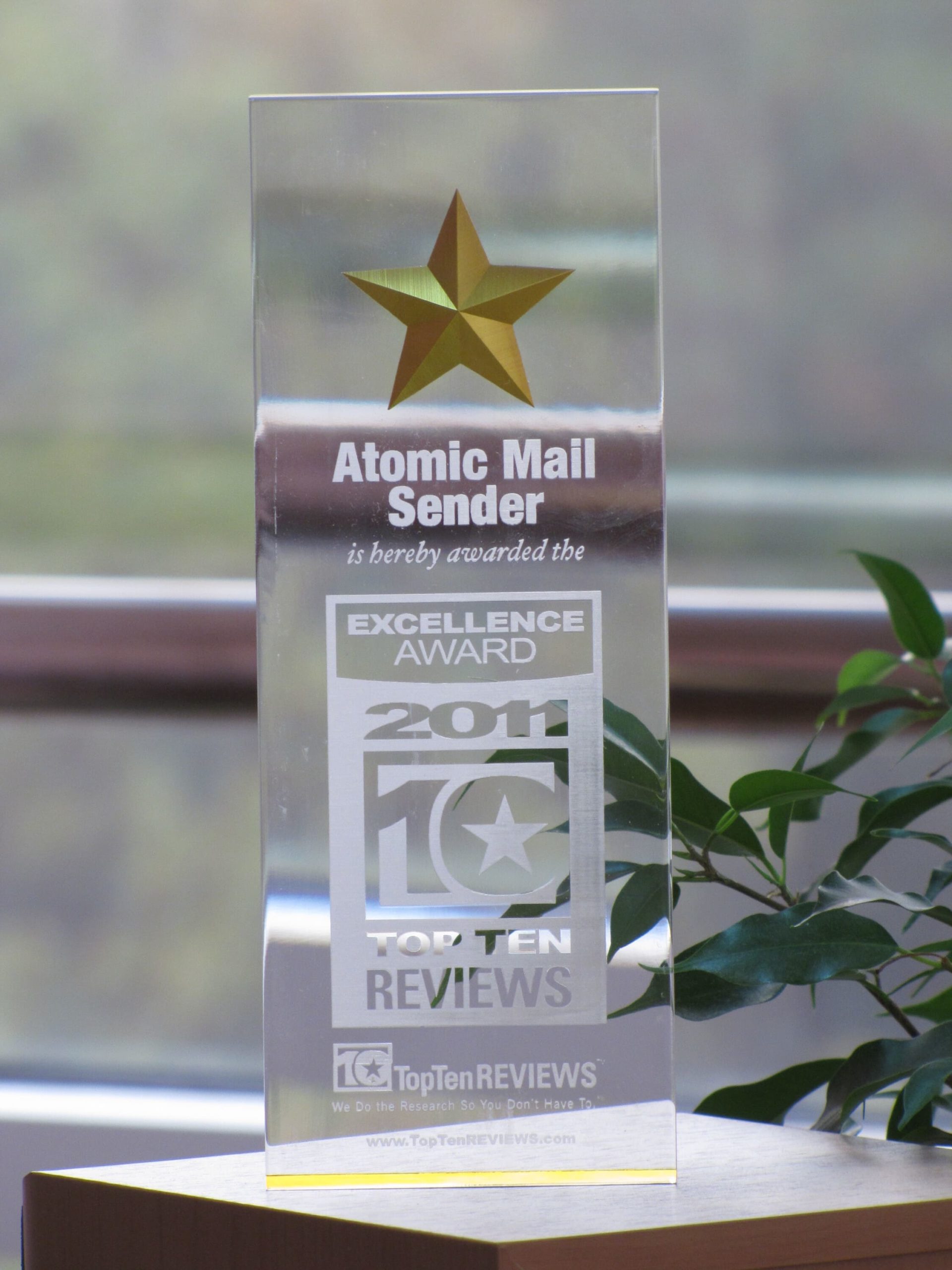 Atomic Mail Sender - Excellence Award 2011